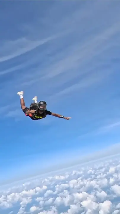 Freefall: Belly to earth