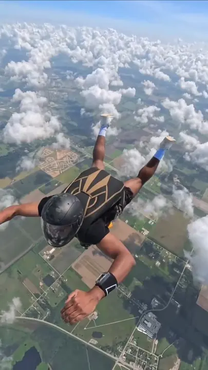 Freefall: Arched over the fields